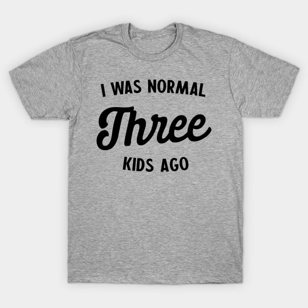 Normal 3 Kids Ago T-Shirt by Blister